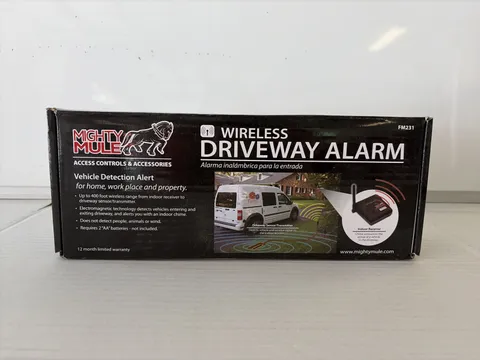 New sealed Mighty Mule Wireless Driveway Alarm FM231 vehicle detection system