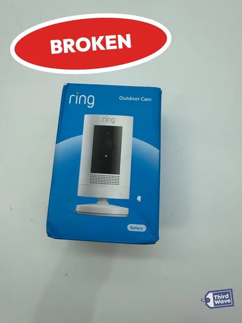 (BROKEN) Ring Stick Up Cam 1080p Security Camera Indoor/Outdoor Plug-In 5UM7E5