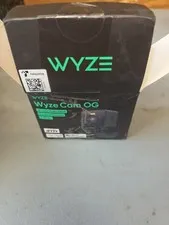Wyze Cam OG 1080p Color Night Vision Spotlight Motion Black Wi-Fi Smart Open Box