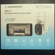 Momentum NIRO 2 WiFi Camera & Garage Controller - 24hr Playback - Night Vision