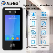 Wall Mount Dynamic facial recognition attendance andaccess control machine 1000 