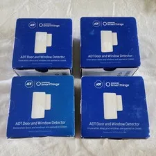  ADT Samsung SmartThings Door & Window Detector Sensor Home Security  Lot Of 4.