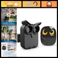 Long Range Driveway Alarm System - 1/2 Mile Motion Sensor with 1 Receiver & 1 Se