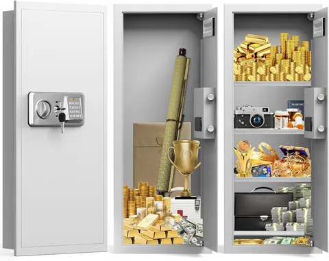 33.46" Sturdy Wall Safe Between Studs 16" Centers