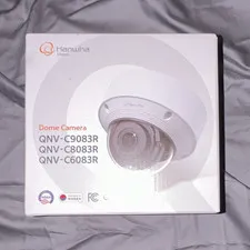 Hanwha Vision QNV-C9083R 8MP PoE IP Dome Camera Day/Night Wired White