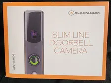 One Alarm.com ADC-VDB106 Slim Line Doorbell Camera - DARK BRONZE/BLACK