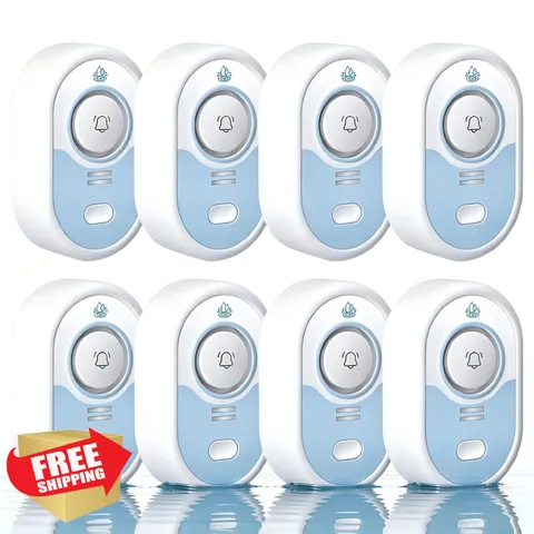 VETOUCH Water Leak Detector Alarm 8 Pack