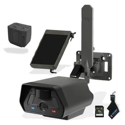 TACTACAM Defend Cellular Security Camera - No WiFi Required - Motion...