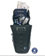 AquaVault FlexSafe Portable Travel Safe-Anti-Theft Slash/Water-Resistant Bag-NEW
