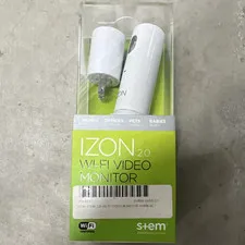 iZON 2.0 Wi-Fi IP/Network Indoor Surveillance Camera White, Apple Compatible