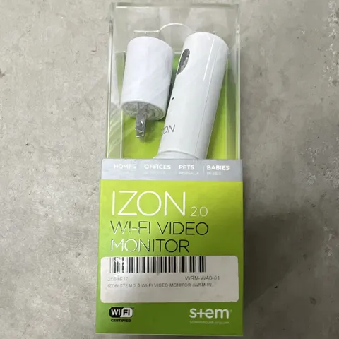 iZON 2.0 Wi-Fi IP/Network Indoor Surveillance Camera White, Apple Compatible