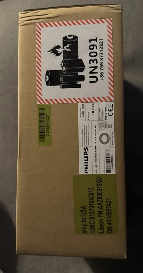 Philips LCN3110/05 OCC Sensor IA CM IP65 WH *SOLD AS 10 PC* NEW/SEALED BOX