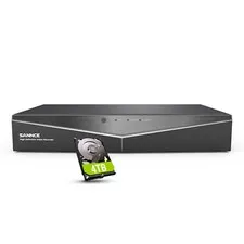 SANNCE 5in1 16CH DVR 1080P Lite CCTV Security Video Recorder for Camera System
