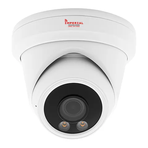 Imperial 6MP Outdoor PoE Security Camera Color Night Vision Two-Way Audio