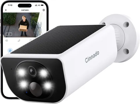 Security Cameras Wireless Outdoor-2.4 Ghz Wi-Fi Cameras for Home Security, Batte