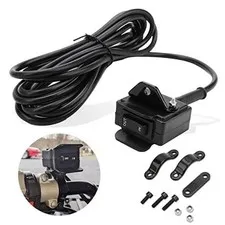 12V Winch Switch with Mounting Bracket Winch Rocker Thumb Switch for ATV UTV