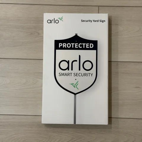 Arlo Technologies Protected Smart Security Yard Sign NEW