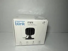 Blink Mini Indoor Smart Surveillance Camera 1080p HD NEW Black