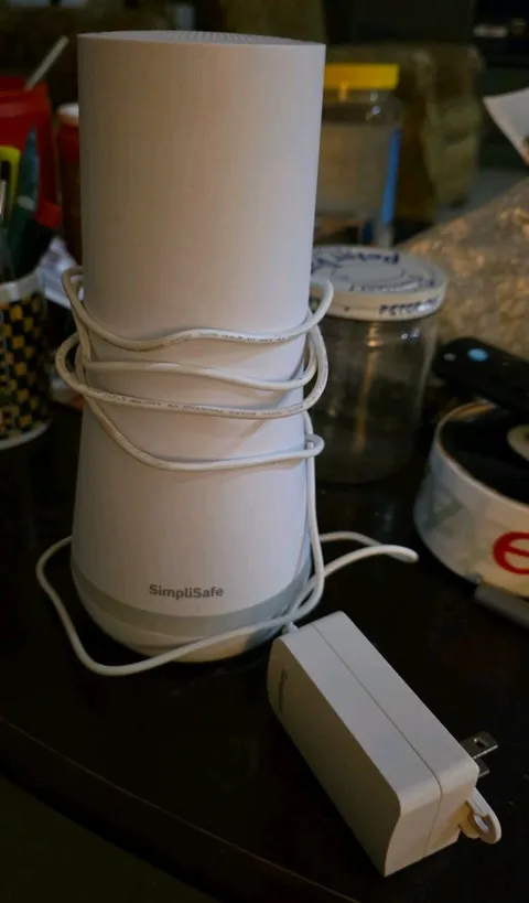 Simplisafe SSBS3 Home Security Alarm Base Station + Power Supply  Simply Safe