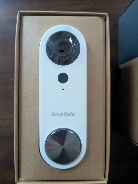Simplisafe Doorbell Camera, Model SSDB3, Open Box