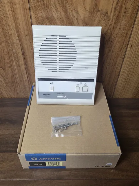 Aiphone LEF-5 Selective Call Master Intercom With Door Release Button 5 Station