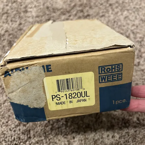 Aiphone PS-1820UL 45W 18V 2.0 Amp Power Supply
