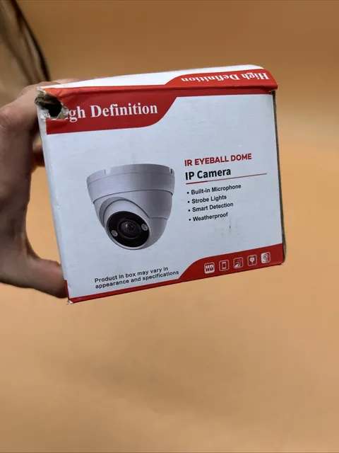 Real HD 5MP PoE IP Fisheye 180° Panoramic Ultra Wide Viewing Camera