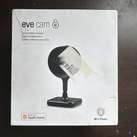 Eve Cam (Apple Home) – Smart Indoor Camera, 1080p Resolution, Motion Sensor