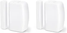 Zigbee Contact Sensor 2 Pack,Door and Window Monitor, Home Automation,Works with