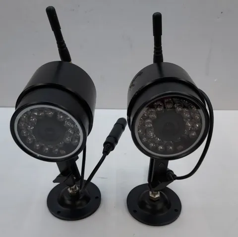 Wireless Cameras Model WLC-102, CM-918T. Without Shrouds. Lot Of 2 UNTESTED