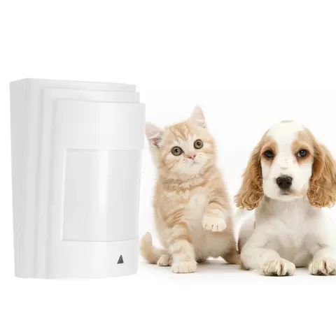 Anti-Pet PIR Motion Sensor Wired Alarm Dual Infrared Detector Pet Immune 