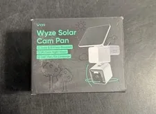 Wyze Solar Cam Pan 2K Wi-Fi Solar/Battery Pan/Tilt Color Night Vision - New