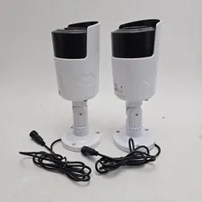 Lorex LWU3720-C 1080p Wireless Security Cameras Pair USED SEE PHOTOS