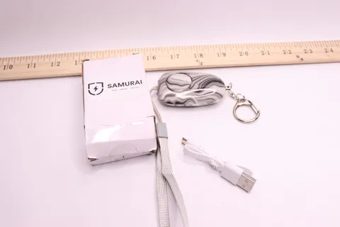 Samurai Rechargeable Personal Alarm with LED Light - Not A Set