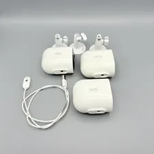 Arlo Pro 4 VMC4041P Spotlight Indoor/Outdoor Camera w/ Mounts (Set of 3)