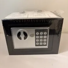 Electronic Safe Box Digital Security Safe Steel Keypad And Keys