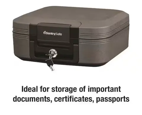 0.28 cu. ft. Fireproof & Waterproof Safe Box
