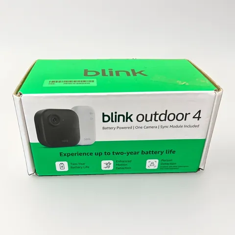 Blink Outdoor 4 Wireless Security Camera System w/ Sync Module - Brand New