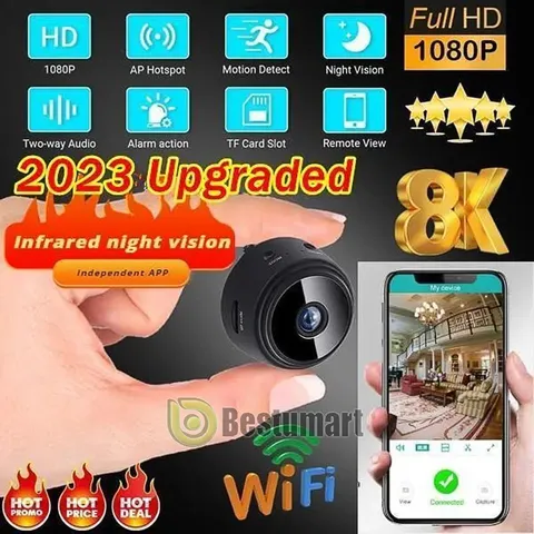 1080P HD Camaras Con Audio WiFi Inalambricas Para Seguridad De Casa Carro