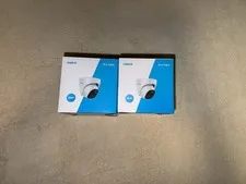 2x Reolink RLC-520A 5MP PoE IP Security Camera IP66 with Human and Vehicle...