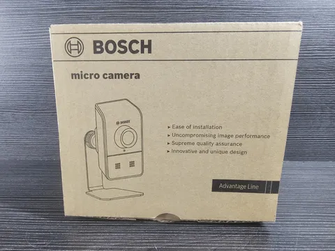 Bosch Micro Standing Camera NPC-20012-F2 Factory New Advantage Line Easy Setup