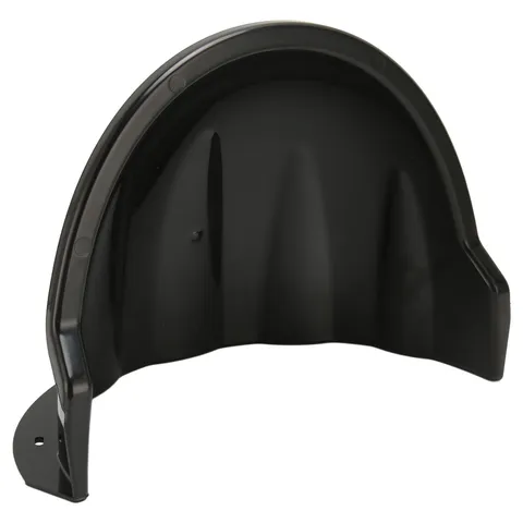 Black ABS Outdoor Security Camera Cover For Sun Rain
