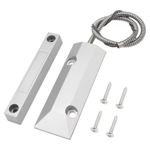 Magnetic Reed Switch Wired Surface Mount Normally Closed NC Contact Sensor Al...