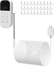 FOOAO Power Adapter Kit for myQ Smart Garage Door Video Keypad, 20ft/6m Outdoor