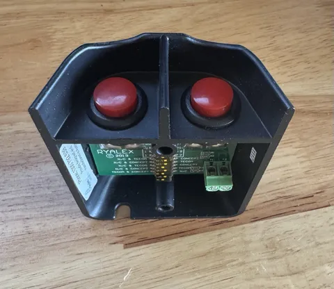 RYA-DHUB dual press Hold-UP Panic Button WBC & STG