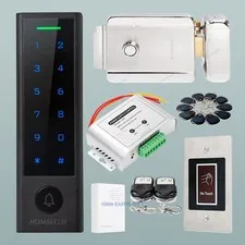 HOMSECUR Weatherproof IP66 APP WIFI Password RFID Access Control Anti-Tamper