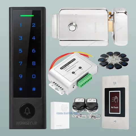 HOMSECUR Weatherproof IP66 APP WIFI Password RFID Access Control Anti-Tamper