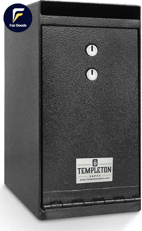 T13 Dual Key Lock Depository Drop Safe Needs Two Keys to Open Two-Person Integ