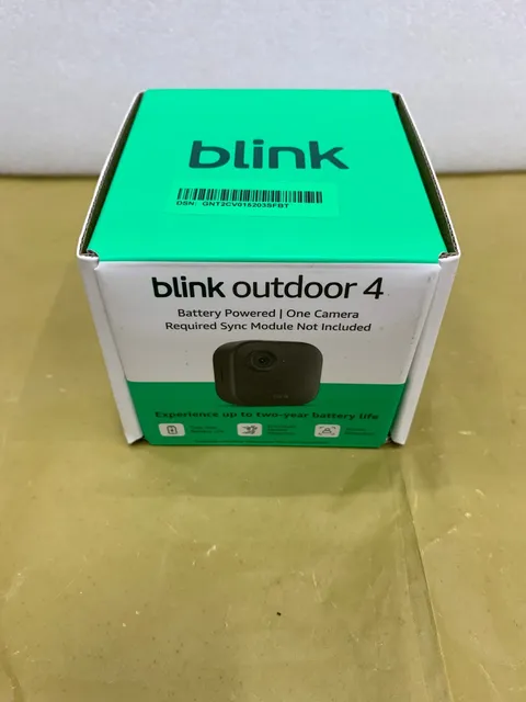 Blink Outdoor 4 Wireless Camera Two-Way Talk Add-On Camera Black NEW