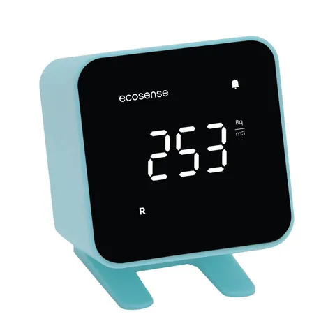 Ecosense EB100 EcoBlu Home Radon Detector - Fast, Accurate, Continuous Monitorin
